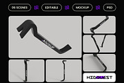 Crowbar Mockup, a Household Mockup by hiddemaru (Thumbnail 2 of 4)