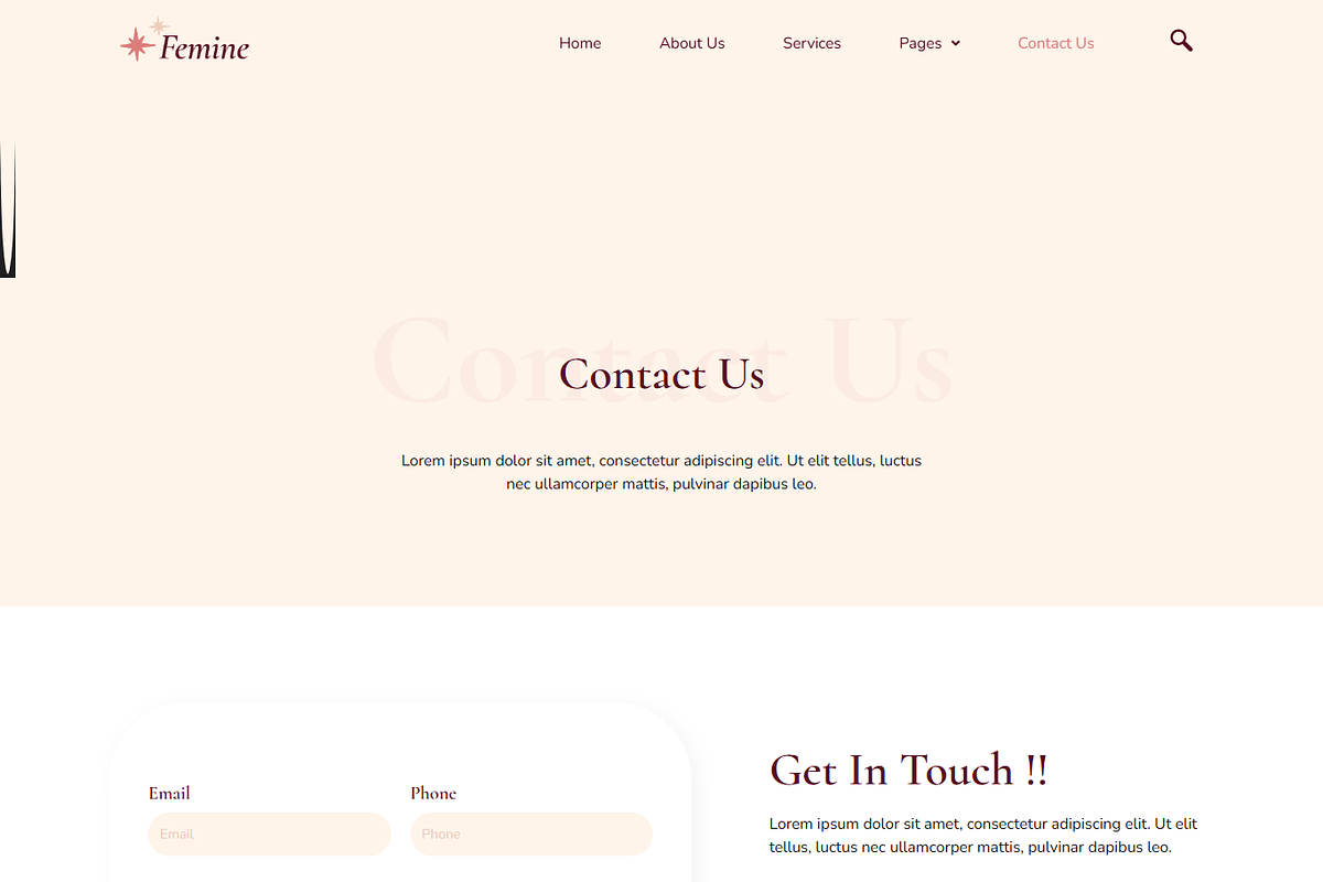 Feminine Life Coach Elementor Kit, a Landing Page Template by MasterDesigns (Photo 8 of 8)