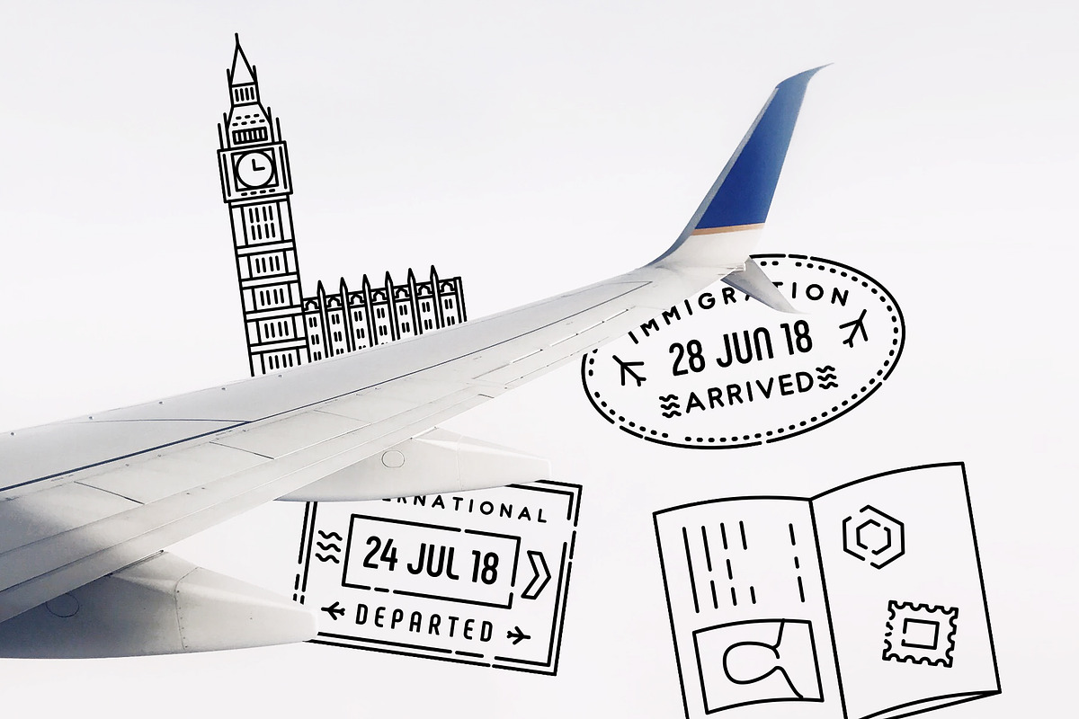 44 Travel Line Icons Pack, an Outline Icon by Hatch Design Workshop (Photo 2 of 10)
