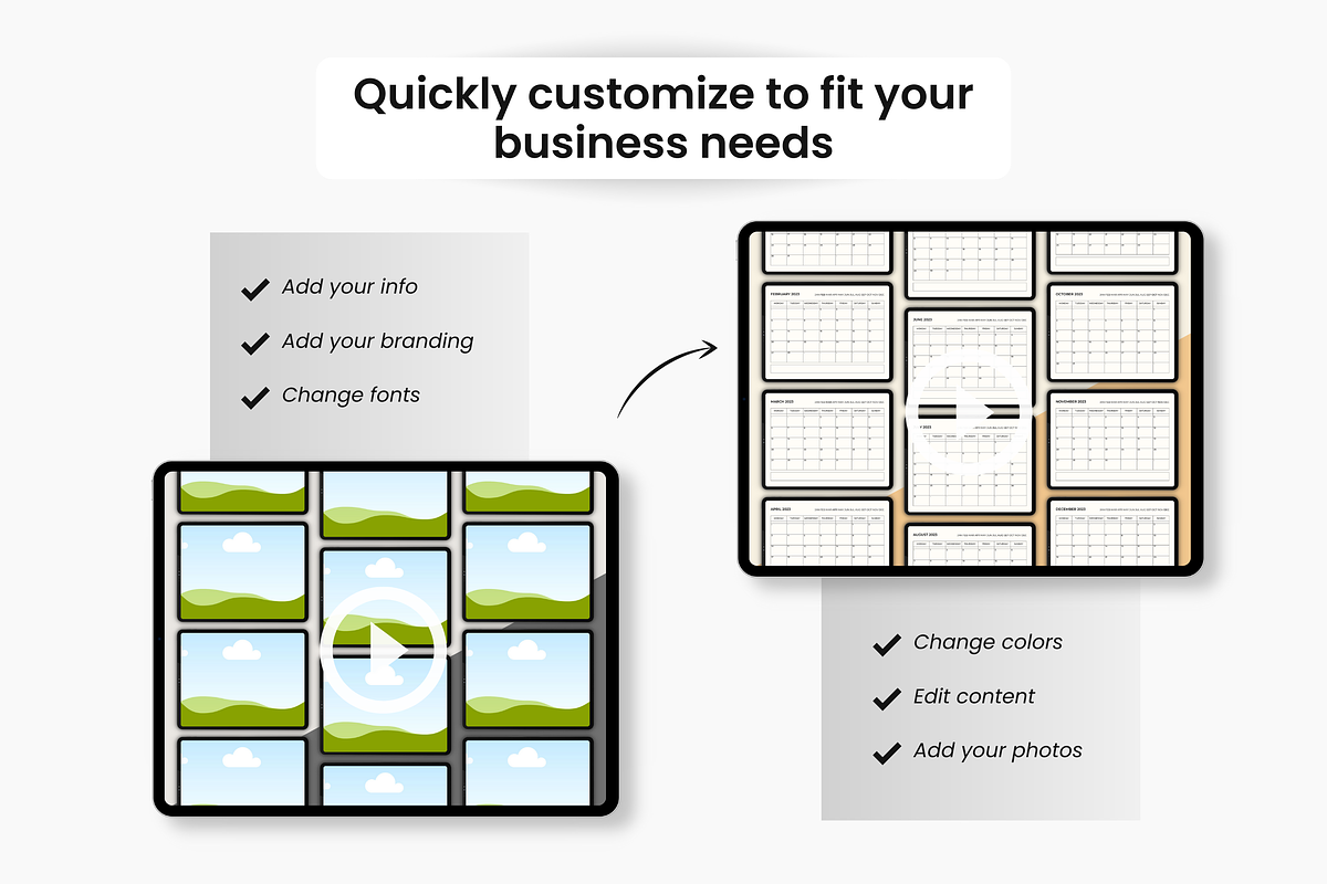 Digital Tablet Listing Video Canva, a Templates & Theme by DigiPax (Photo 5 of 7)