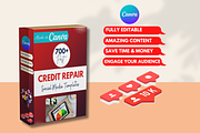 Credit Repair - Canva Templates, a Social Media Template by Viral Content Design (Thumbnail 10 of 14)