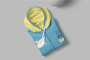 Unisex Zipper Hoodie Mockups, a Hoody Mockup by megostudi0 (Thumbnail 4 of 6)