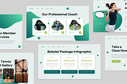 Babolat - Tennis Sport Keynote, a Presentation Template by Annora Studio (Thumbnail 4 of 5)