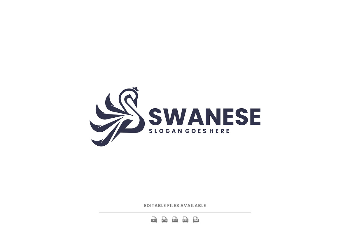 Monoline Modern Swan Logo Design, a Branding & Logo Template by Artnivora.Std (Photo 1 of 4)