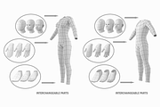 Female and Male Base Mesh A Pose, a Characters & Person 3D Model by VK Studio (Thumbnail 5 of 5)