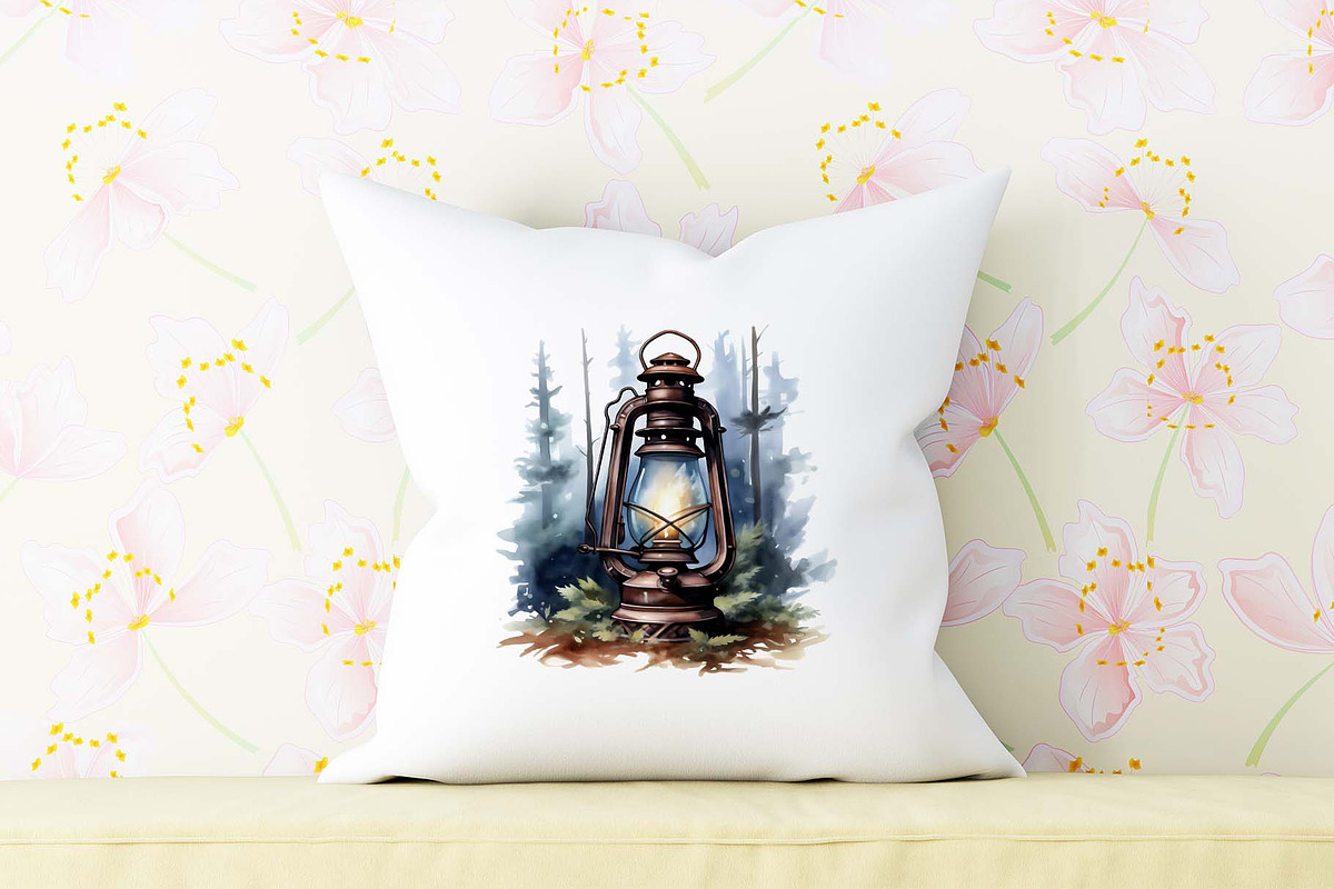 Watercolor Camping Clipart Bundle, an Illustration by Moon Studio (Photo 14 of 15)