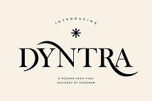 Dyntra - Modern Serif Font