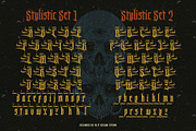 Burn Till Black Typeface, a Blackletter Font by alit design (Thumbnail 3 of 20)