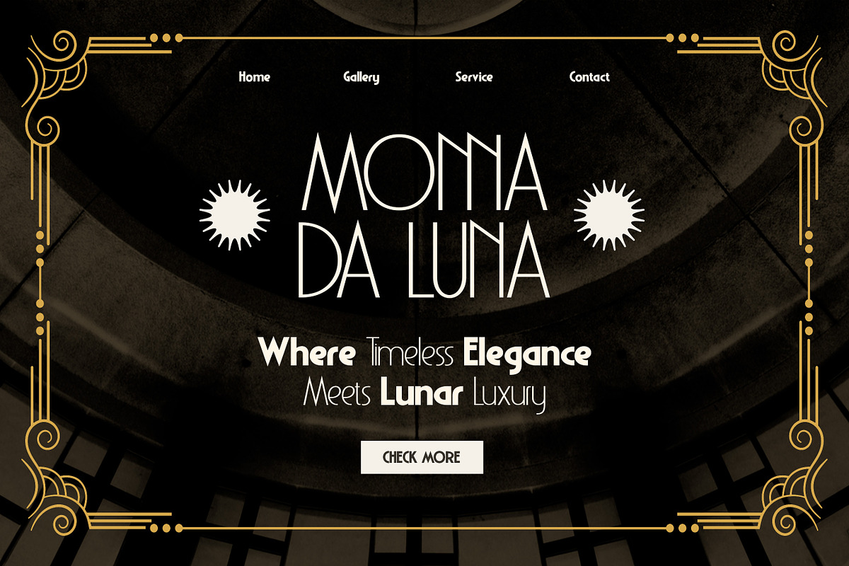 Grande Monica - Display Sans Serif F, a Sans Serif Font by Flawless And Co (Photo 4 of 10)