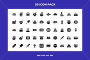 Japanese food icons, an Outline Icon by Wencory (Thumbnail 1 of 2)