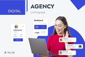 Digital Agency Landing Page