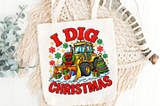 I Dig Christmas Funny PNG Design, an Object Graphic by Zahyl Studio (Thumbnail 5 of 7)