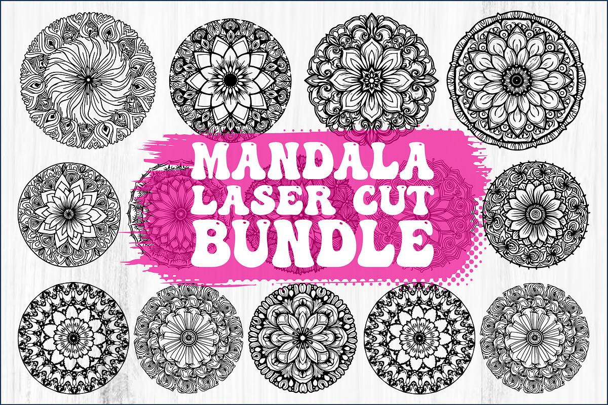 Elegant Hand-Drawn Mandala Designs, an Object Graphic by BIPLOB EXPERT (Photo 1 of 13)