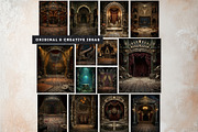 The Bone Circus Backdrops, a Background Graphic by ThatsDesignArt (Thumbnail 4 of 13)