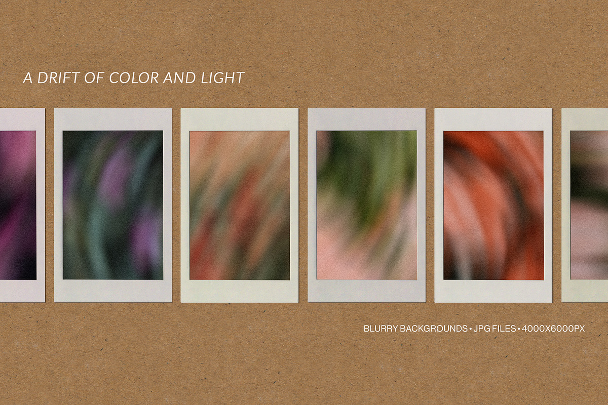 Floral Drift - Blurry Backgrounds, a Background Graphic by Dina Mae (Photo 3 of 14)