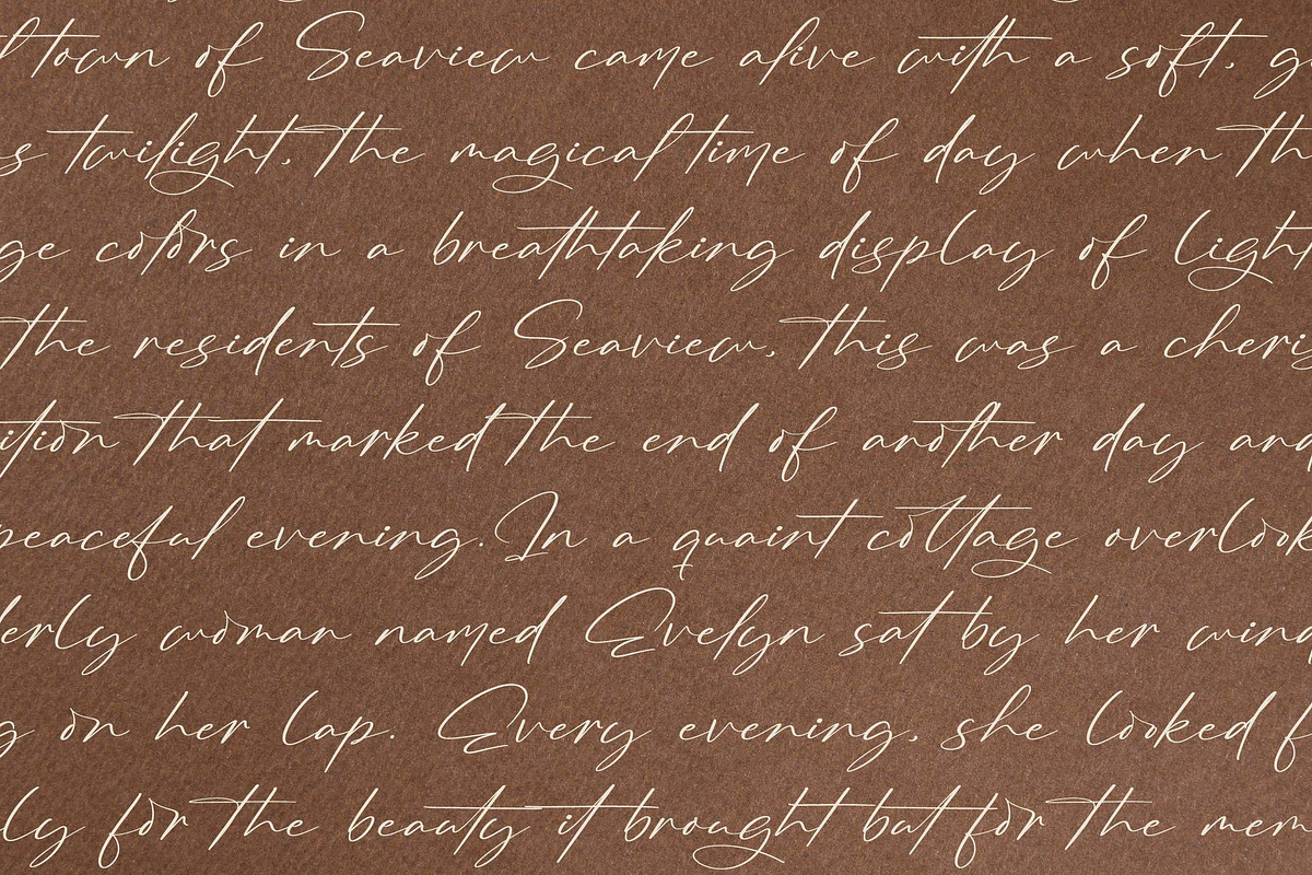 Hogestory - Stylish Signature, a Script Font by Graha Type (Photo 9 of 12)