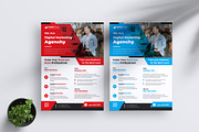 Corporate Theme Business Flyer Templ, a Flyer Template by Graphiexperto (Thumbnail 1 of 6)