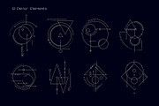 Tribal UI Set, an Object Illustration by Olga Ryzychenko (Thumbnail 9 of 13)