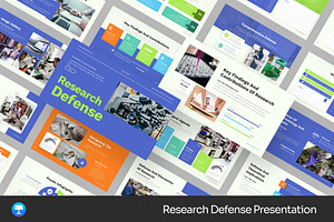 Research Defense Keynote Templates, a Presentation Template by Fit-tee