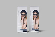 Roll Up Banner Mockup, a Print Template by lamorastudio (Thumbnail 4 of 11)