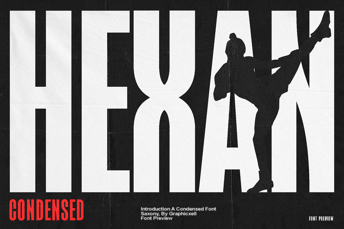 Hexan Modern Sans Serif Font, a Sans Serif Font by Graphicxell (Photo 1 of 10)