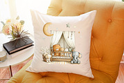 Baby Shower Clipart Boho Nursery Cli, an Illustration by Sublimation Artist (Thumbnail 6 of 6)