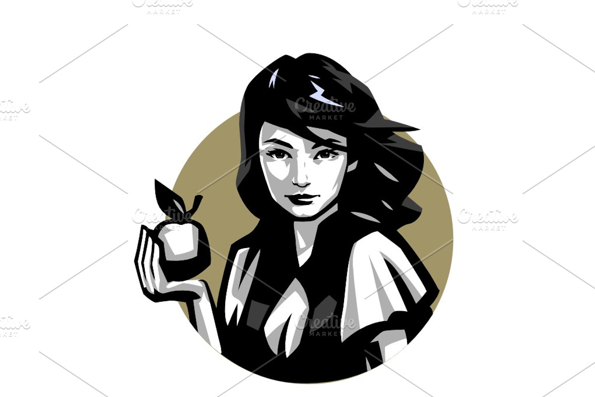 Collection of women's portraits, a Person Illustration by Masterlevsha (Photo 4 of 4)