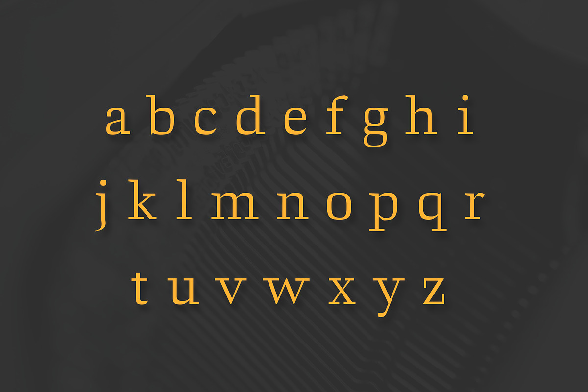 ARCHIBALD: A Classic Slab Serif preview 4