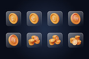 Money 3D Icons Set, an Object 3D Model by Kmg Design (Thumbnail 2 of 5)