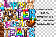 Hoppy Easter Sweet Treats png, an Object Graphic by Clipart Bloom (Thumbnail 3 of 3)