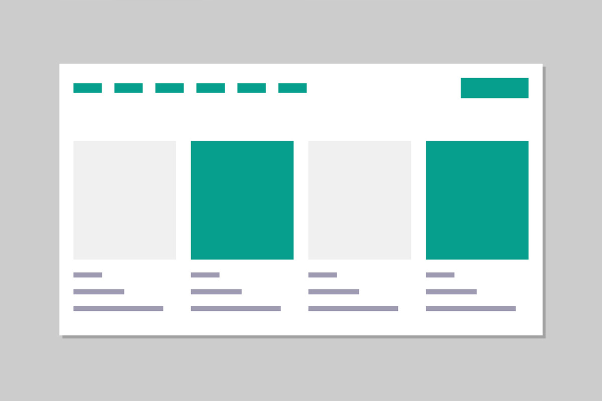 Web Landing Page Wireframe Set, a Landing Page Template by ContestDesign (Photo 7 of 10)