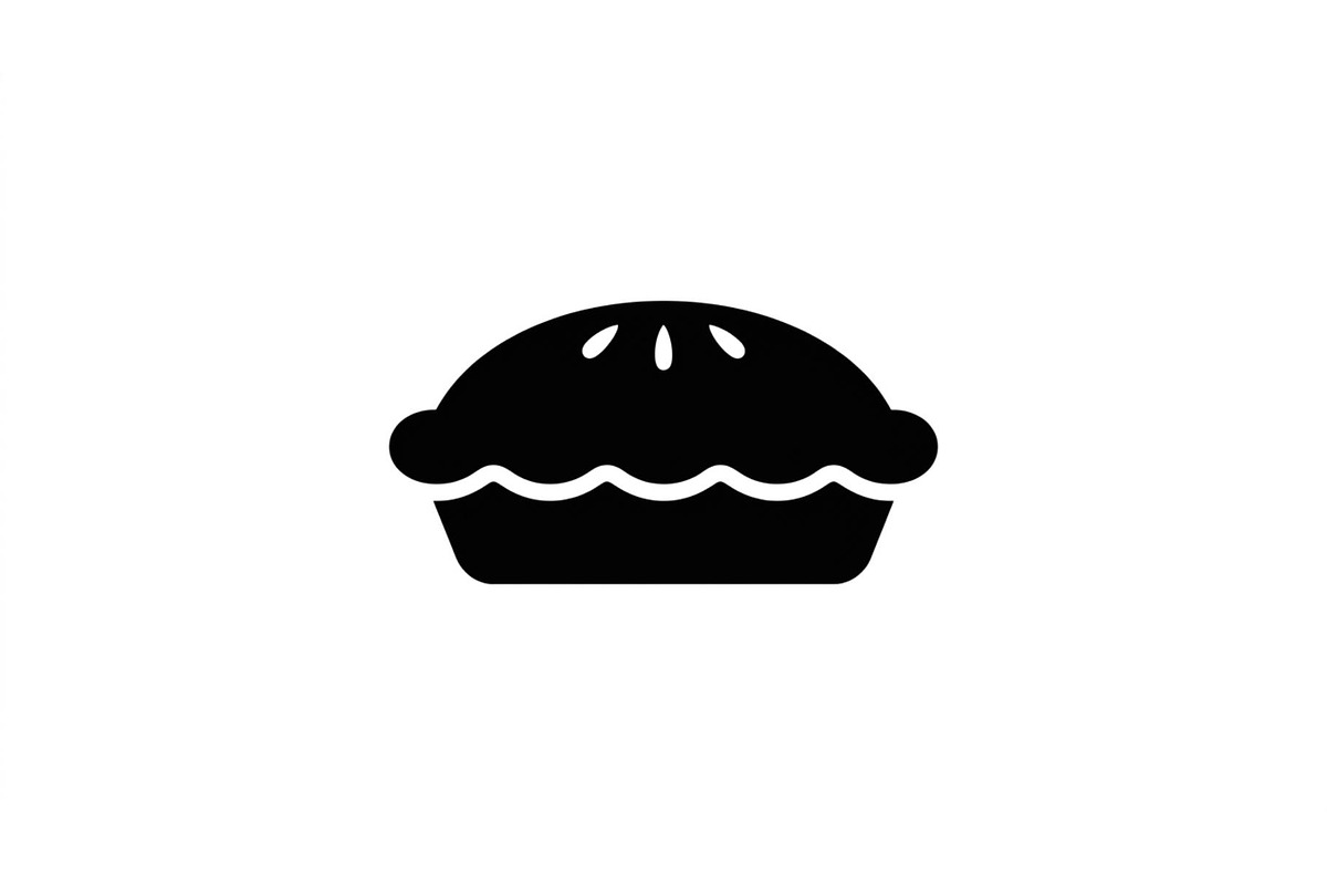 Homestyle Pie Silhouette Variety, an Object Graphic by Designer_Momina (Photo 3 of 3)
