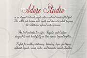 Adore Studio Romantic Font Duo, a Script Font by AnMark (Thumbnail 13 of 14)