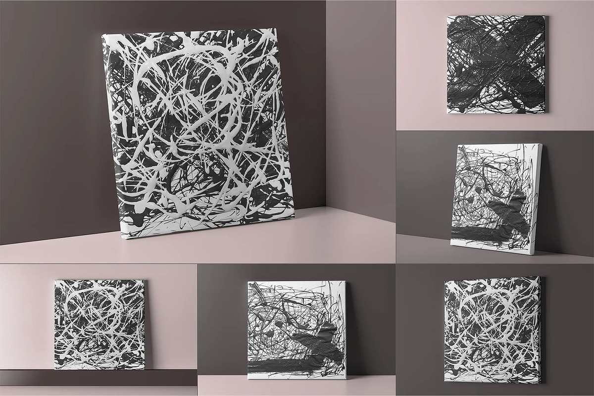 Canvas Mock-up 3, an Advertising Mockup by zippypixelstudio (Photo 1 of 9)