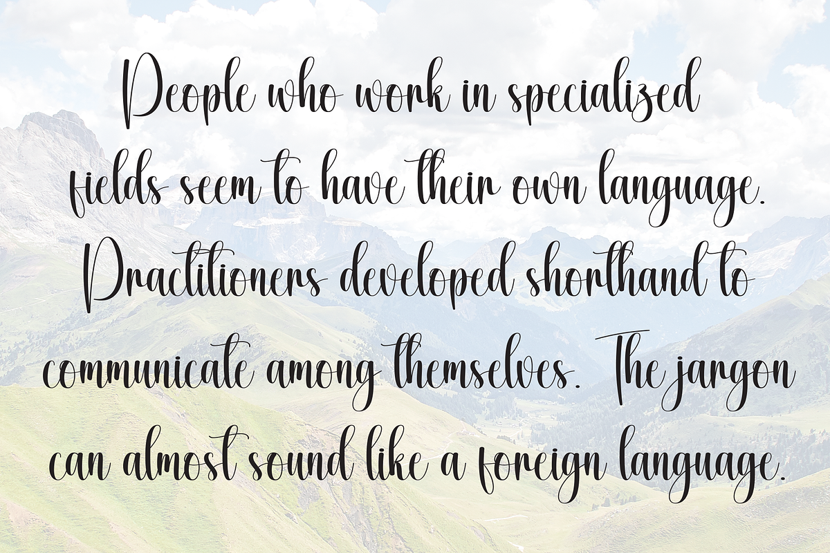 Hey Father | Script Font, a Handwritten Font by Scratchones (Photo 6 of 9)