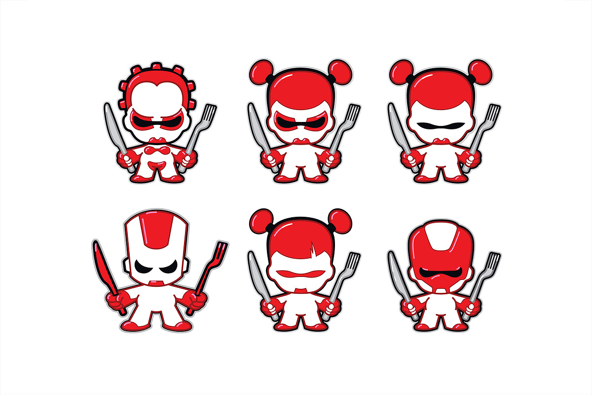 Mascot robot for cyber cafe!, a Branding & Logo Template by GeekClick (Photo 3 of 3)