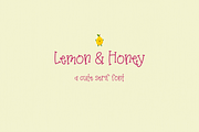 Lemon & Honey Serif, a Handwritten Font by Beck McCormick (Thumbnail 1 of 10)
