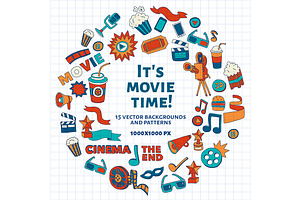 It's movie time! Notepad paper