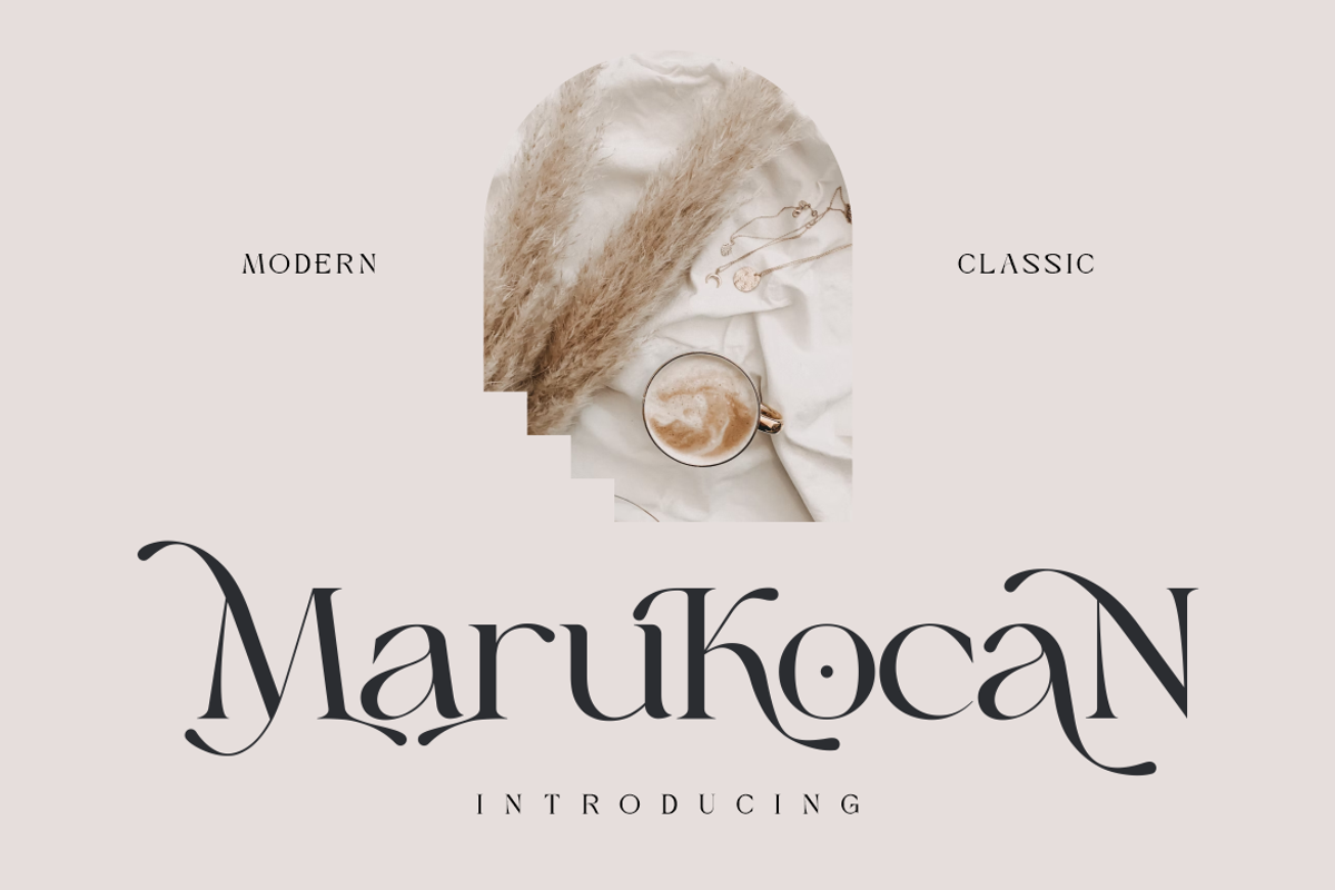 Marukocan, a Serif Font by Typegoals Studio (Photo 1 of 9)