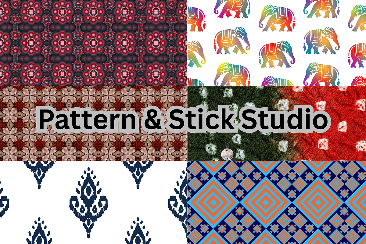 Tribal Seamless Pattern Pack, a Pattern Graphic by Pattern & Stick Studio