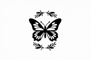 Nature Butterfly Vector Art, an Illustration by balal (Thumbnail 2 of 9)