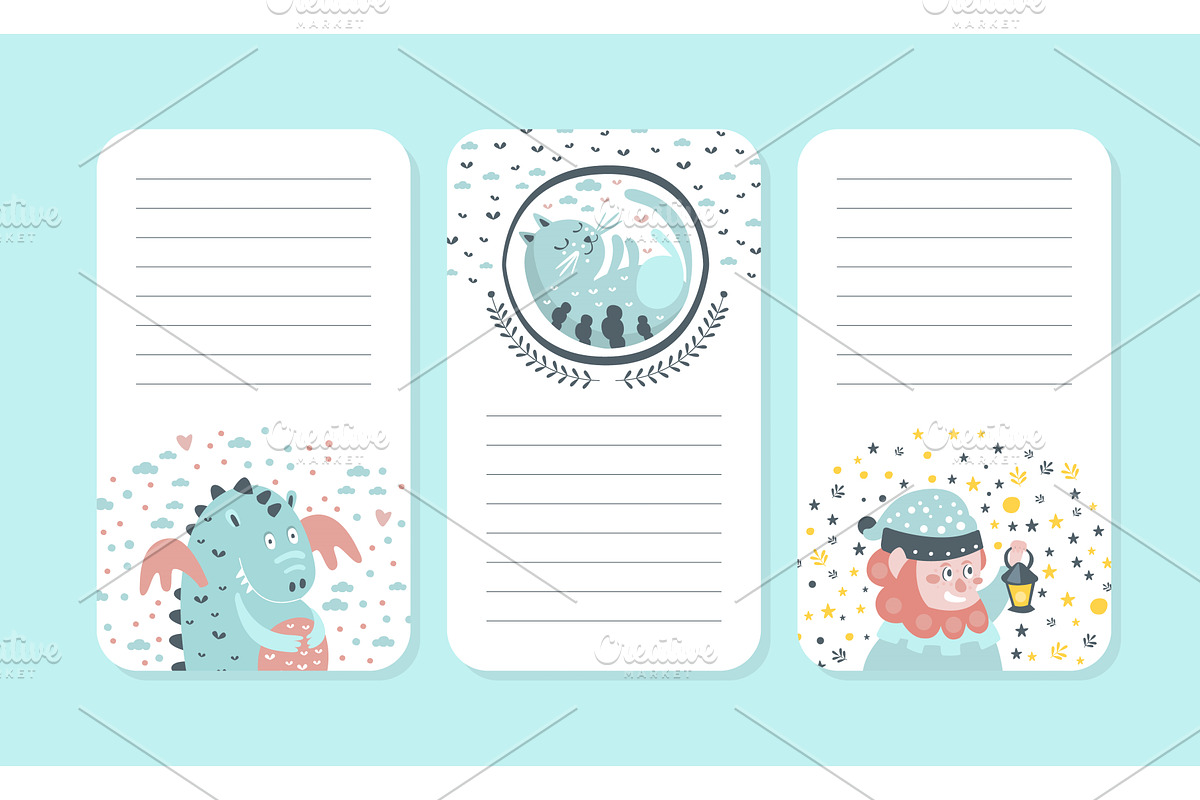 Organizer, Paper for Notes, an Object Illustration by TopVectors