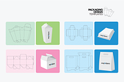 Packaging Design Templates, a Stationery Template by Mauricio Duque (Thumbnail 2 of 6)