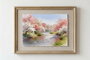 Seasons of the River 10 Landscapes, a Decorative Illustration by Simple Design (Thumbnail 5 of 6)