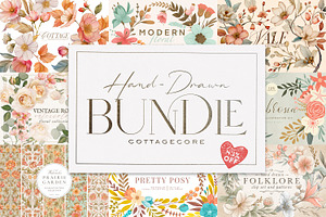 HandDrawn CottageCore Bundle