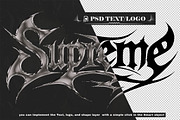 Chrome & Golden & Metal Text Effect, a Brushes & More by one-touch (Thumbnail 9 of 9)