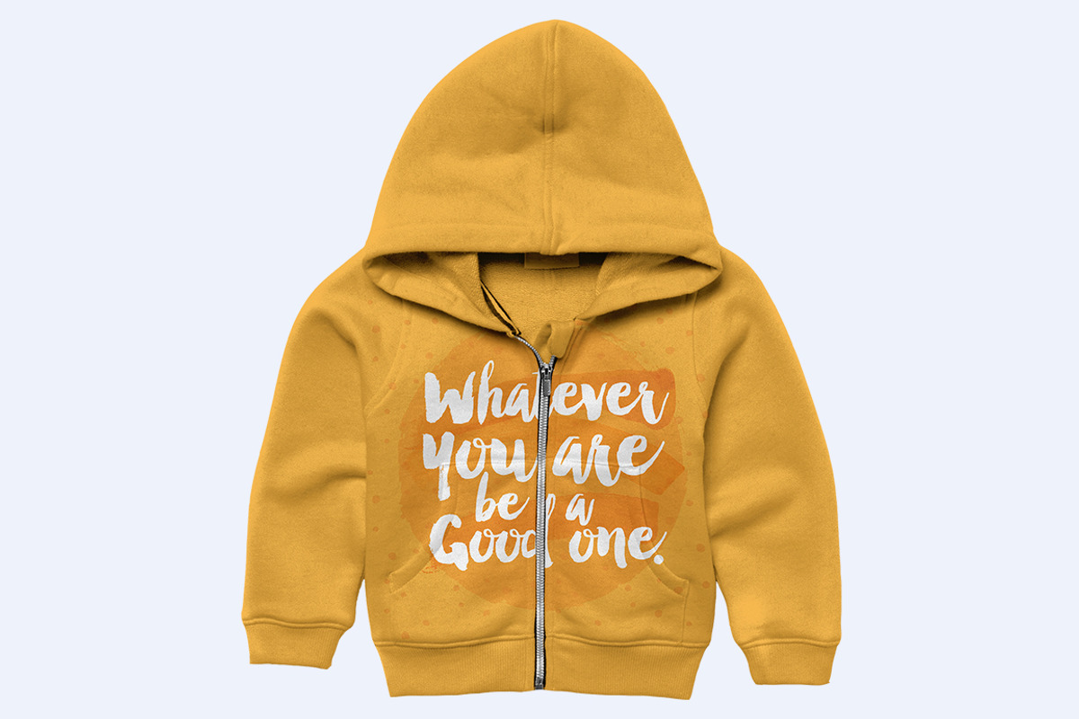 Kids Sweatshirt Mock-up, a Hoody Mockup by Mock-up Store (Photo 2 of 10)