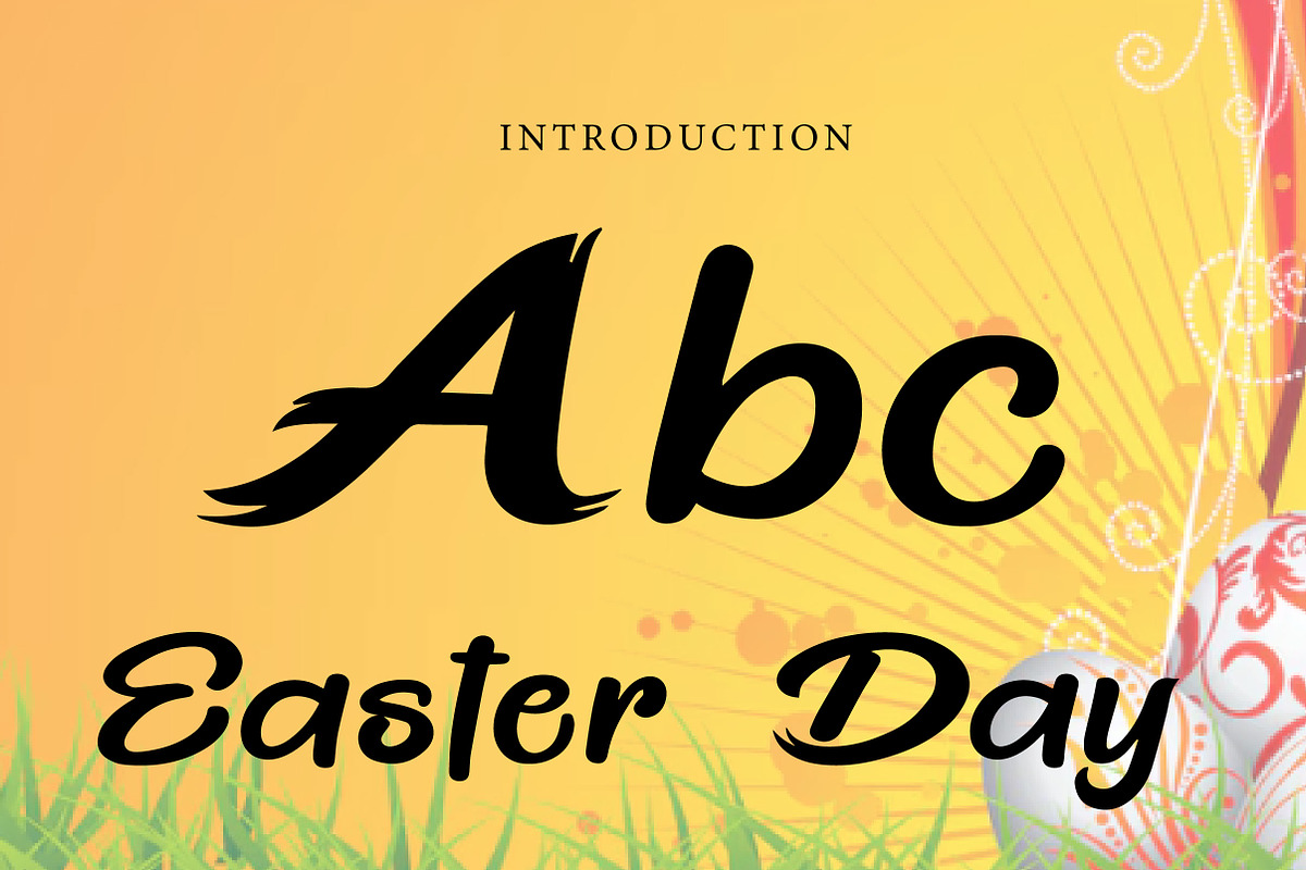 Easter Day, a Handwritten Font by Wow Magic (Photo 2 of 3)