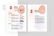 Business CV Template, a Resume Template by iDoodle Studio (Thumbnail 1 of 4)