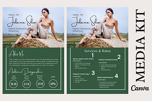 2 Page Fashion Enthusiast Media Kit